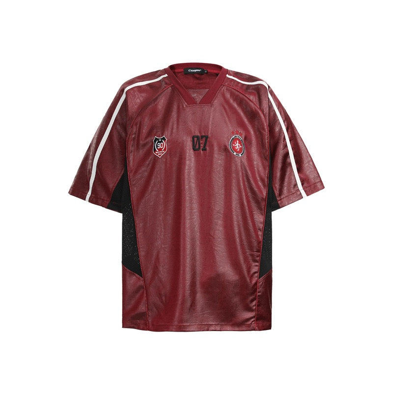 American Vintage Crinkled Leather Tee