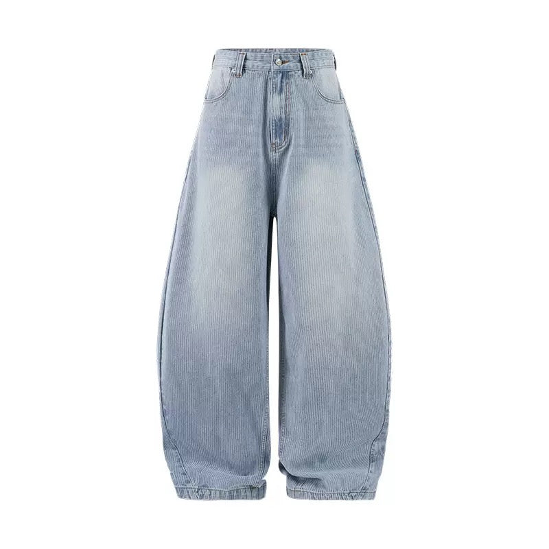 American Street Style Tapered Blade Denim Jeans