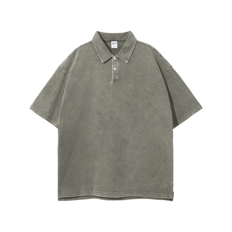 Distressed Polo Shirt