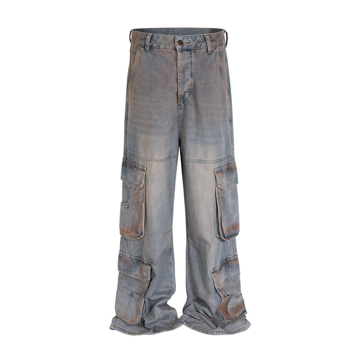 High Street Distressed Jeans