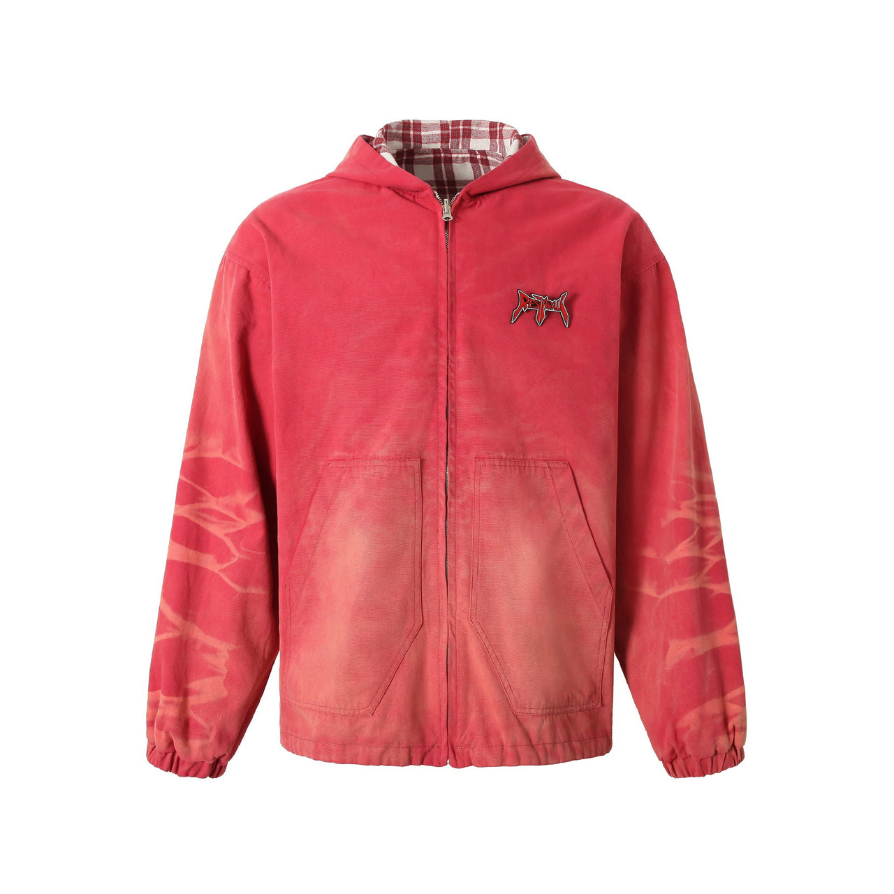 American Retro Red Reversible Jacket