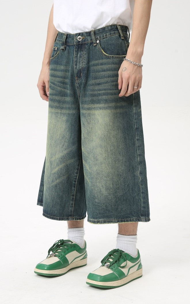 Retro Distressed Jorts