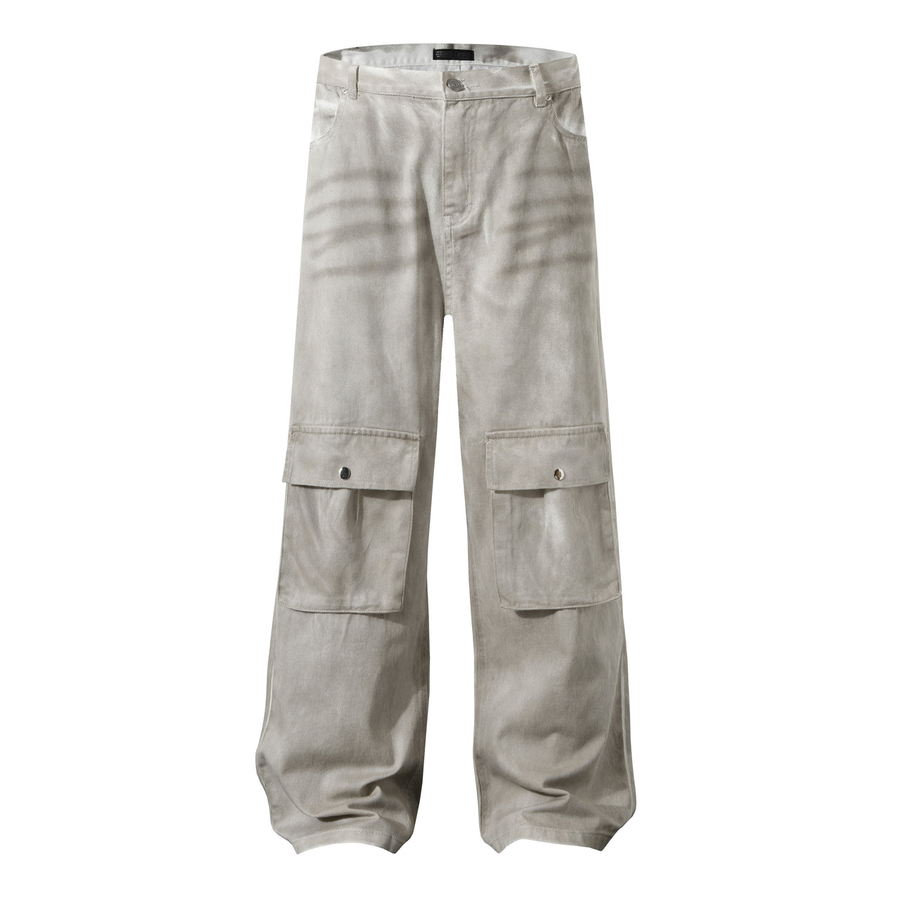 Distressed Cargo Pants