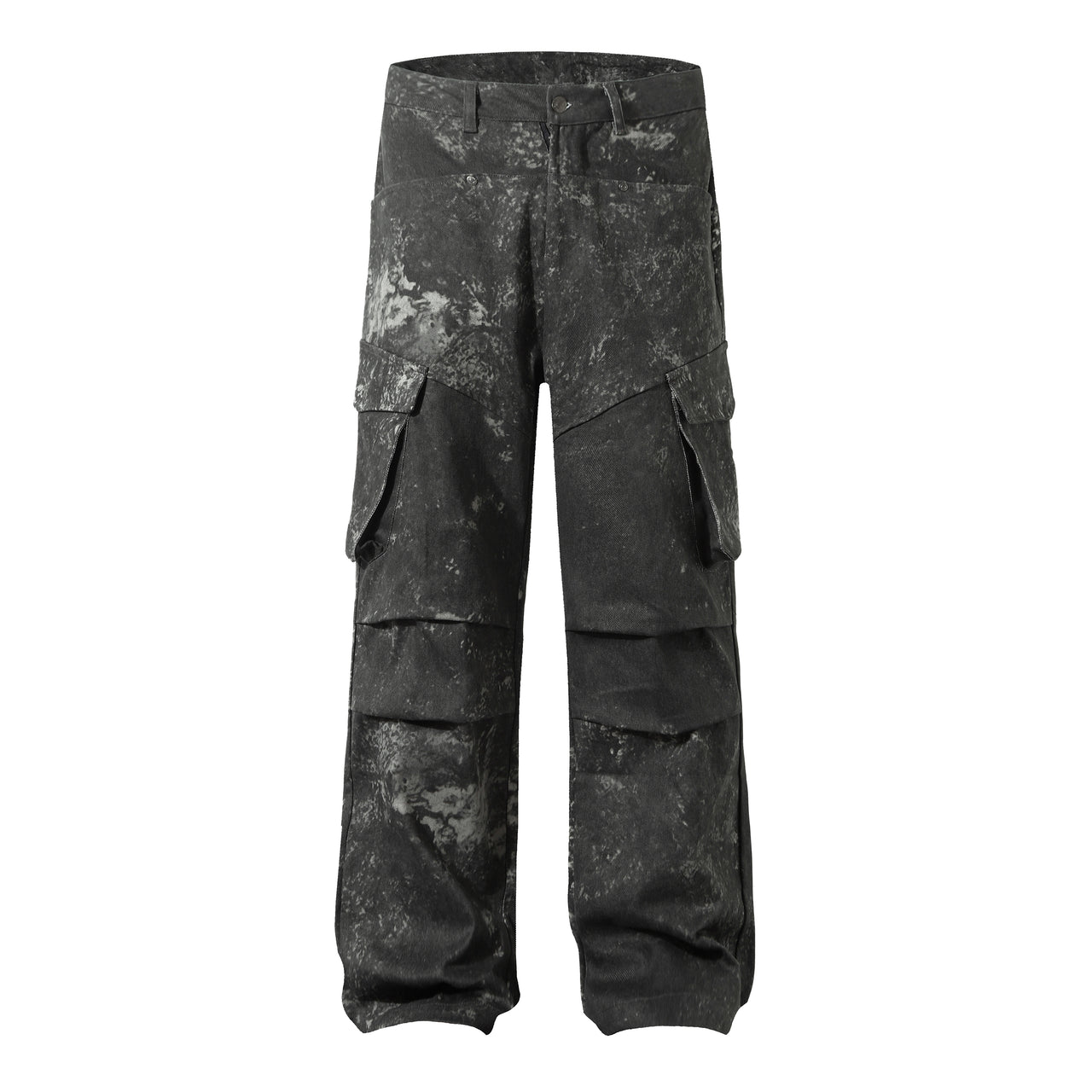 Distressed Cargo Pants