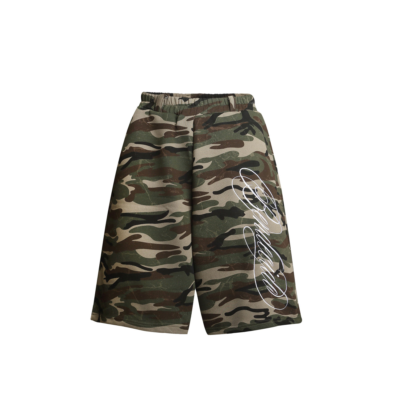 Omirad Camo Print Loose Shorts