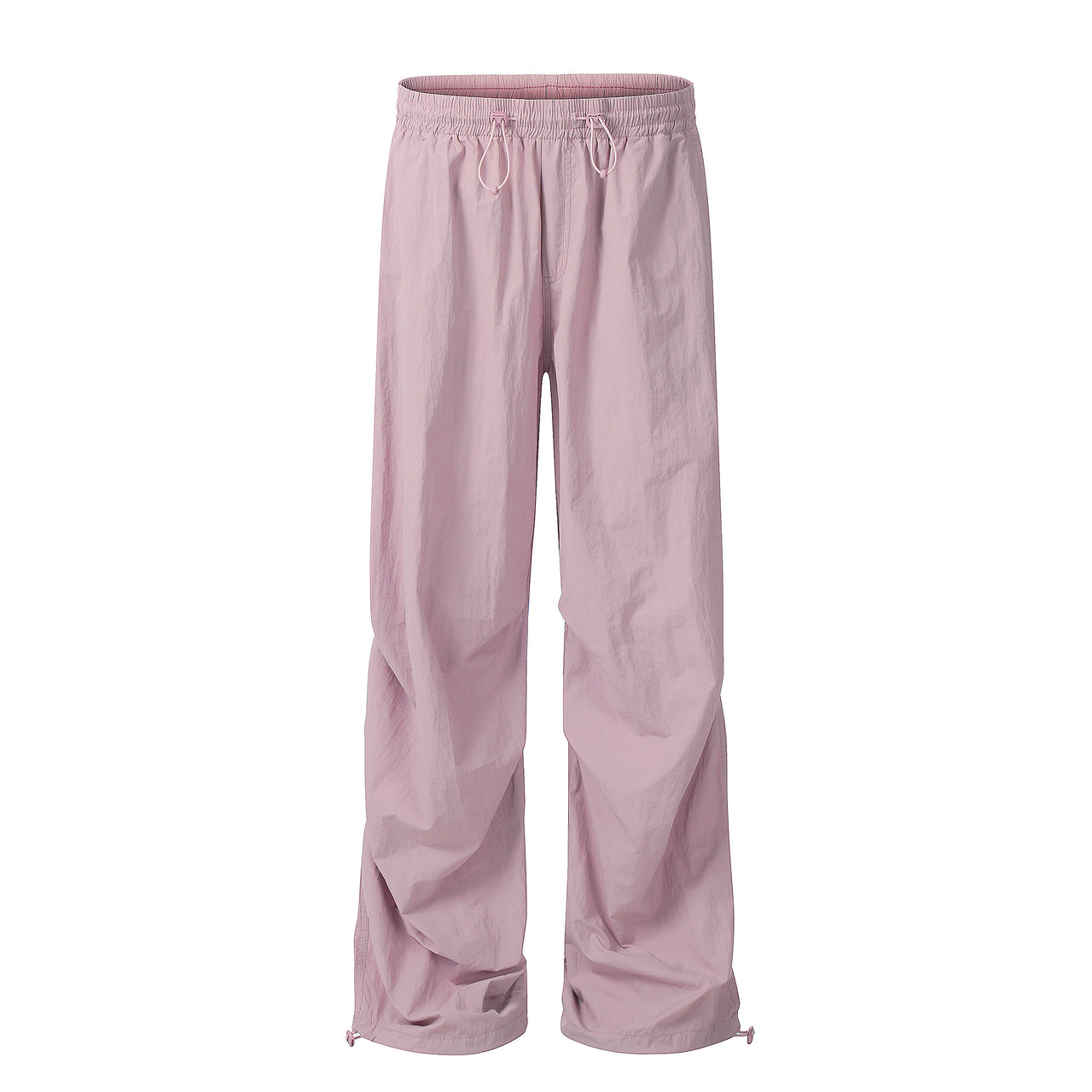 American Loose Fit Wide Leg Cuffed Cargo Pants