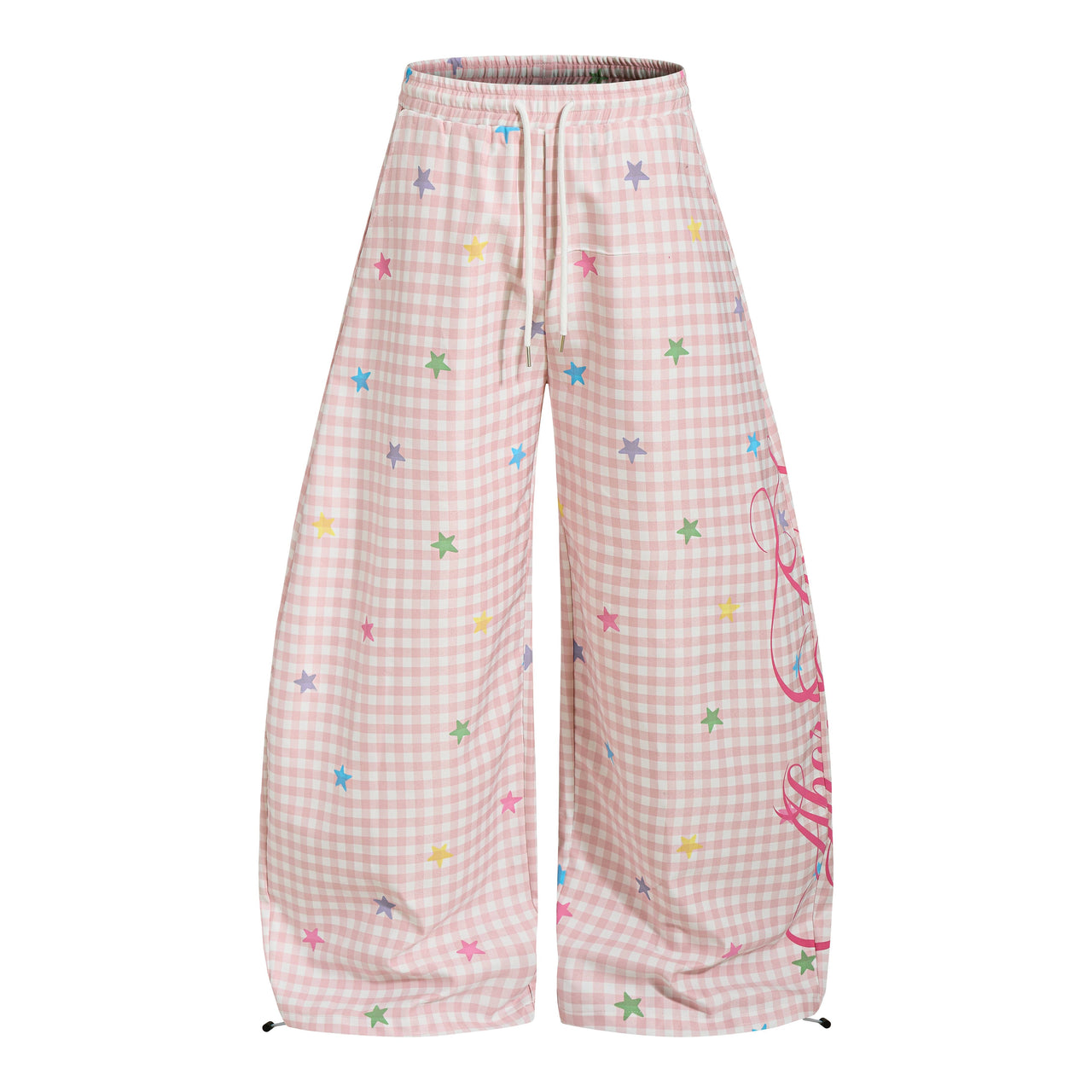 Omirad Pastel Plaid Balloon Pants