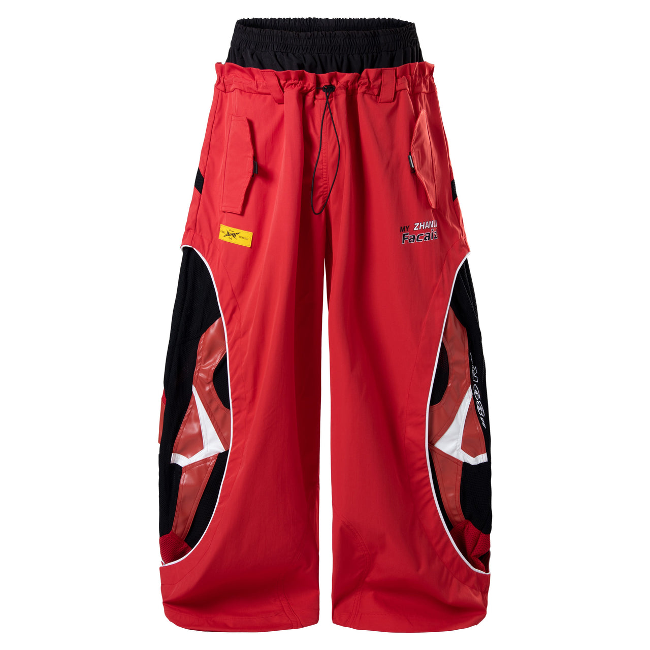 Omirad Tech Panel Wide-Leg Pants