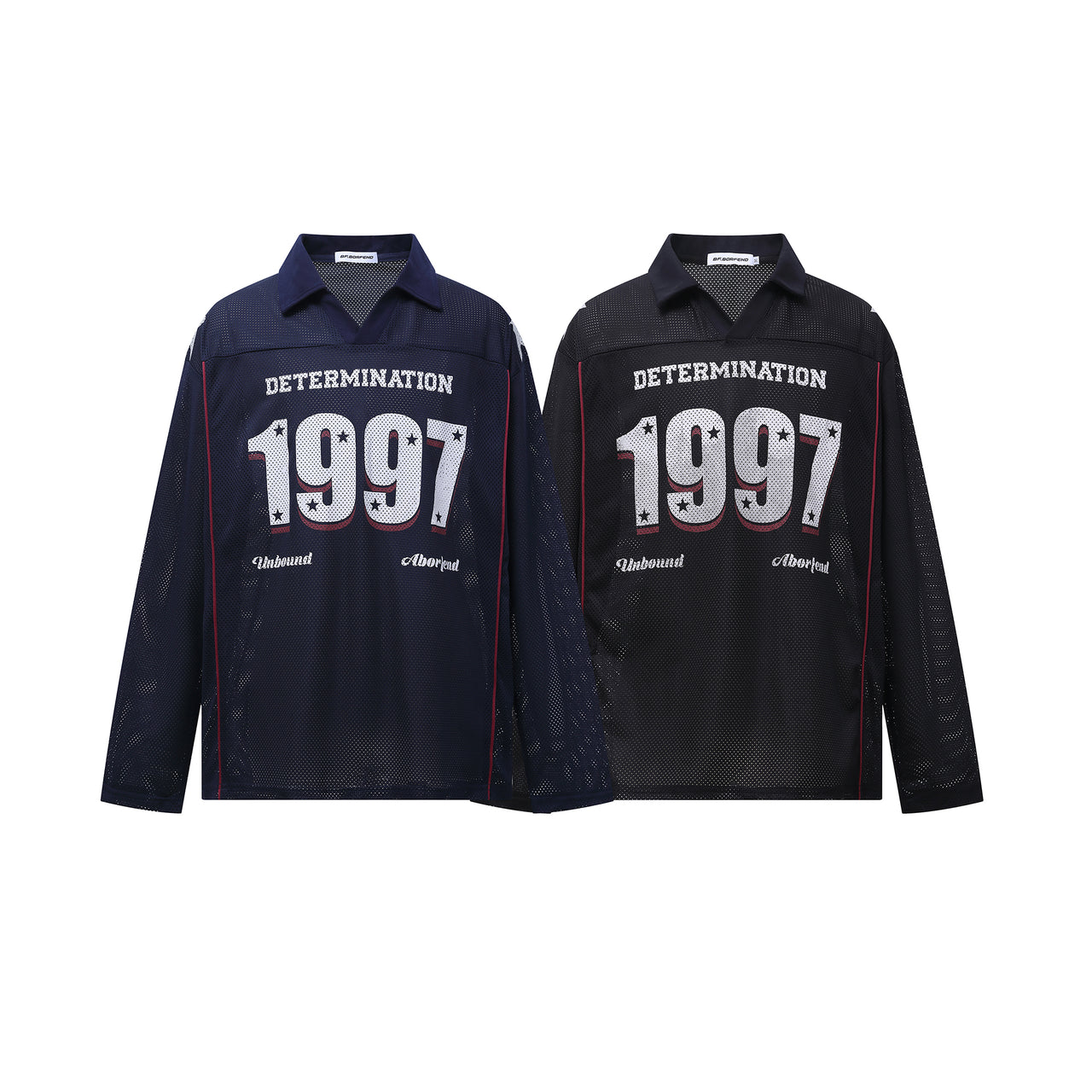 American Streetwear Digital Print Cut-out Collared Sweatshirt