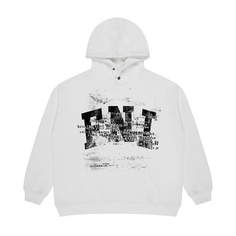 Heavyweight Cotton Fleece-Lined Hoodie