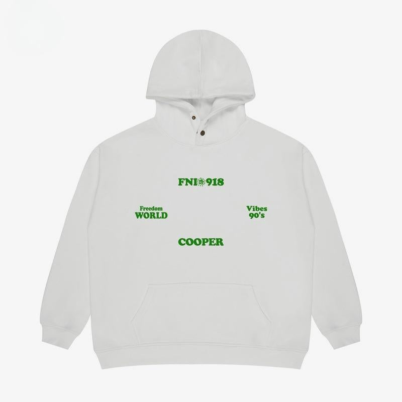 Heavyweight Cotton Fleece-Lined Hoodie