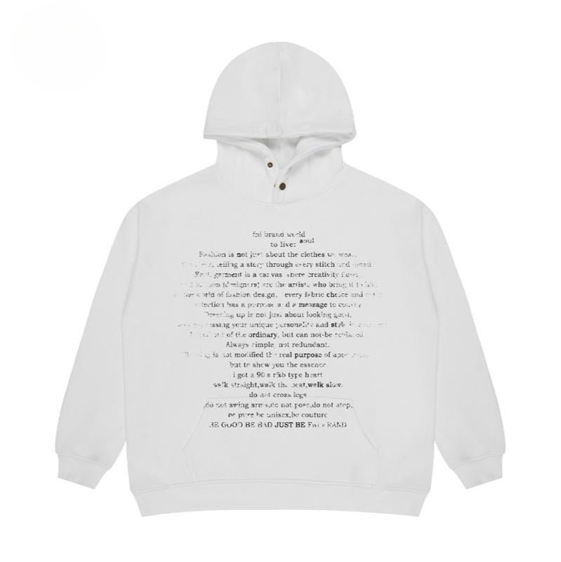 Heavyweight Cotton Fleece-Lined Hoodie