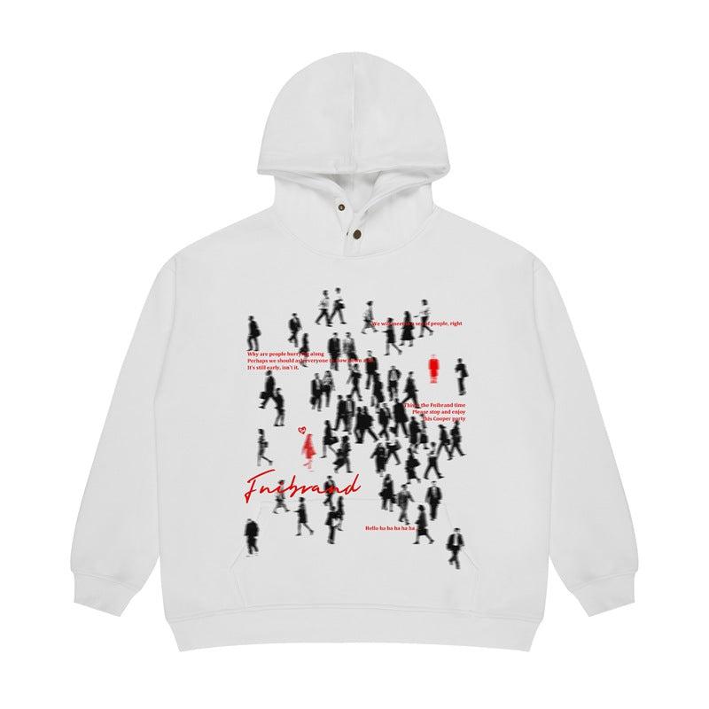 Heavyweight Cotton Fleece-Lined Hoodie