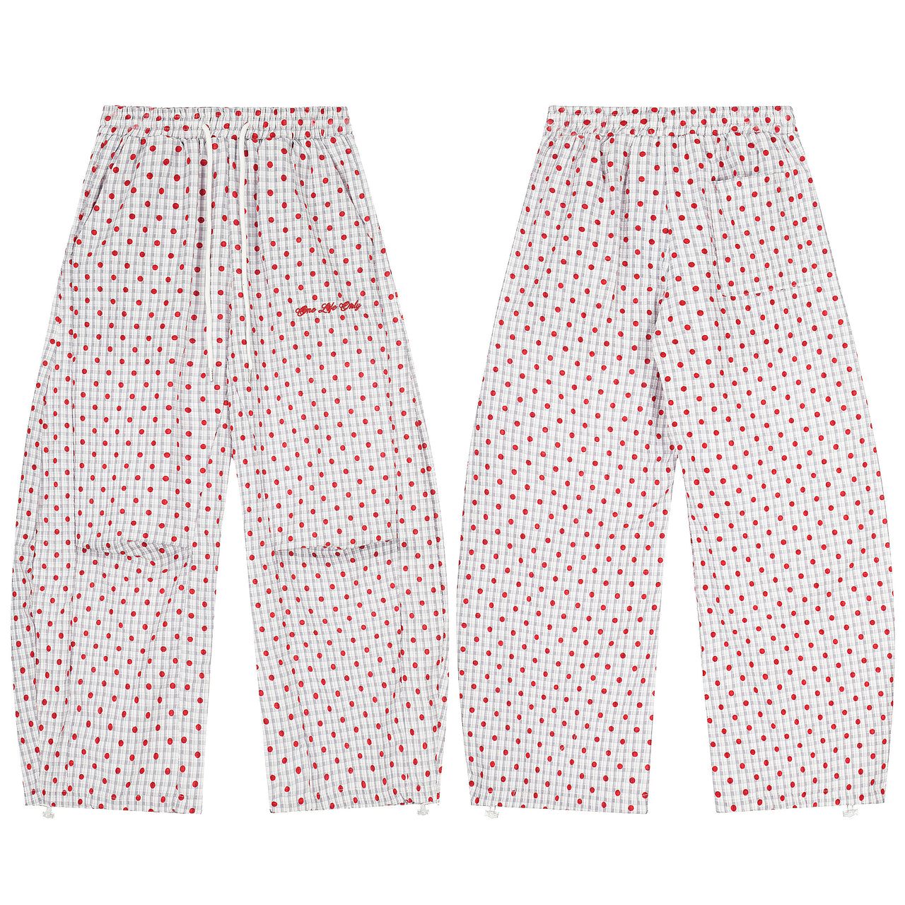 Omirad Polka Dot Wide-Leg Pants