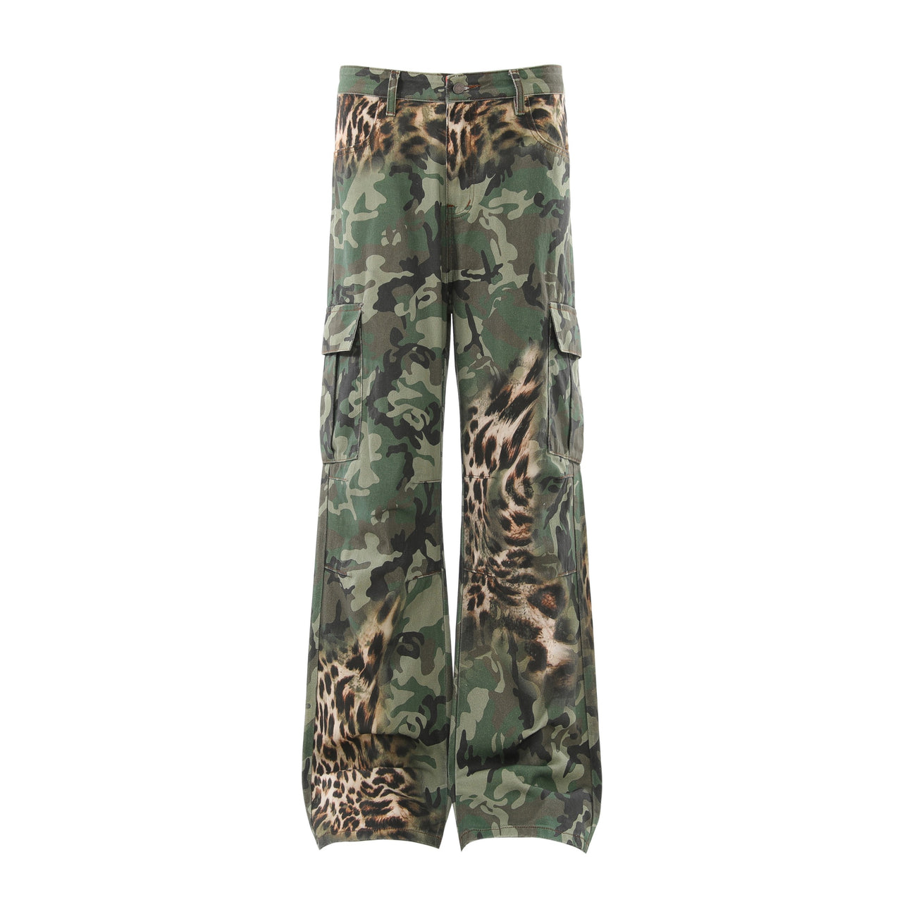 Omirad Leopard Camo Cargo Pants