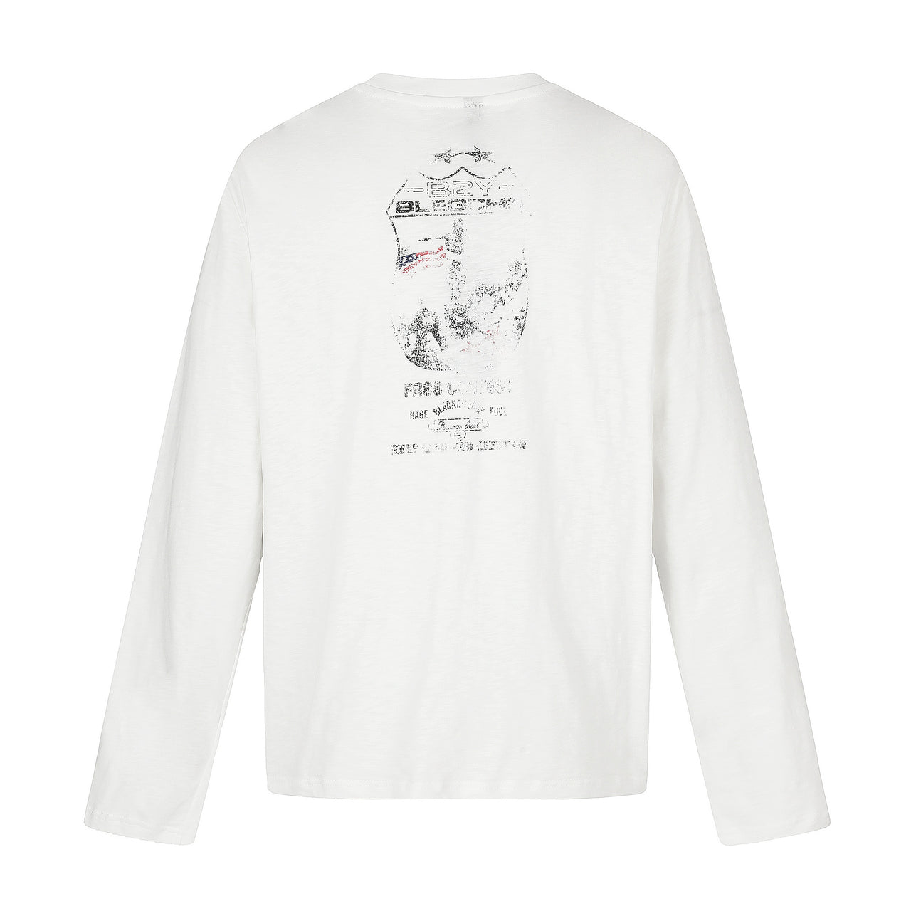 Omirad Vintage Crest Graphic Long Sleeve T-Shirt