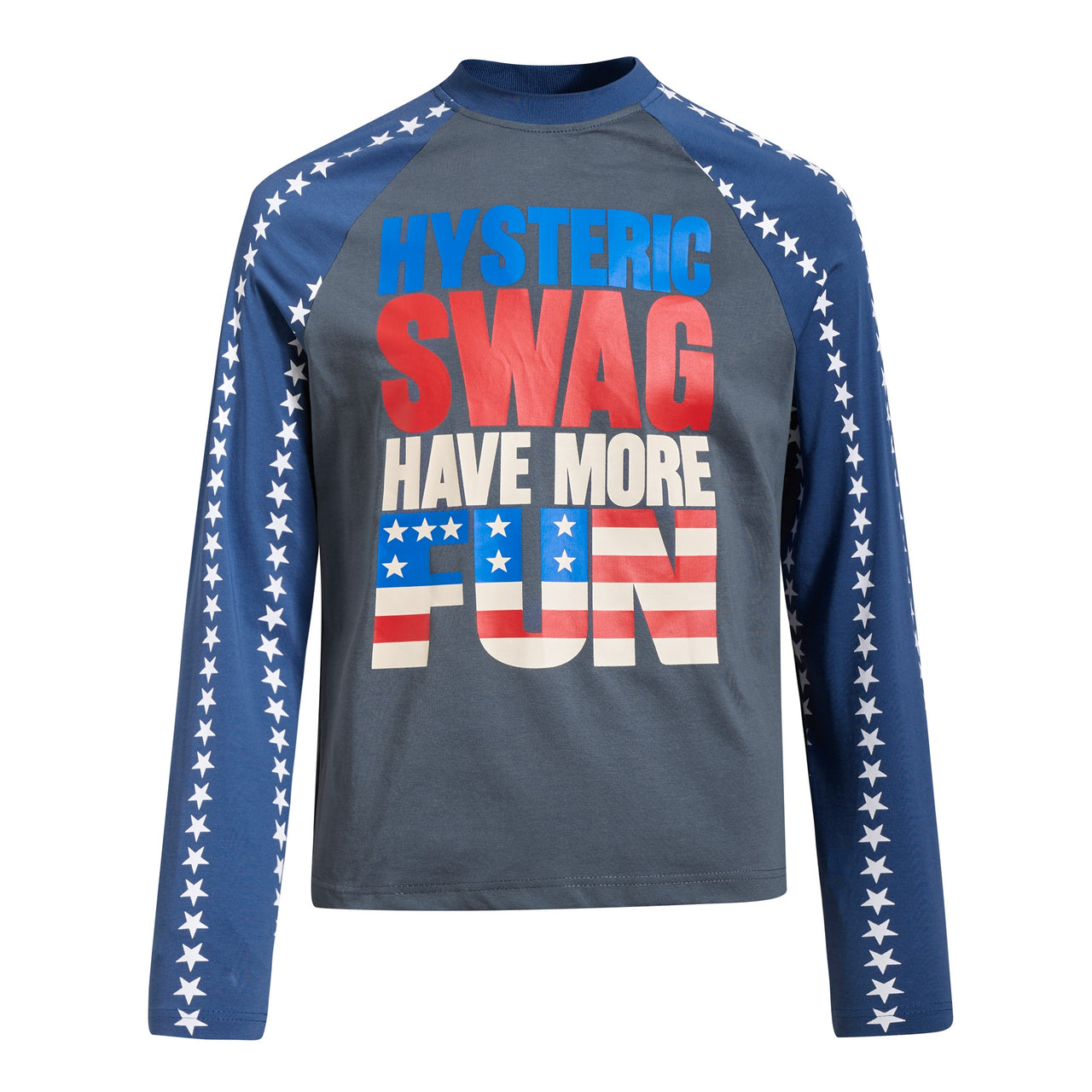 Omirad Hysteric Swag Star Raglan Long Sleeve Tee