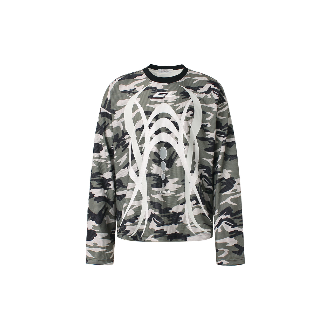 American Streetwear Vintage Camouflage Sweatshirt