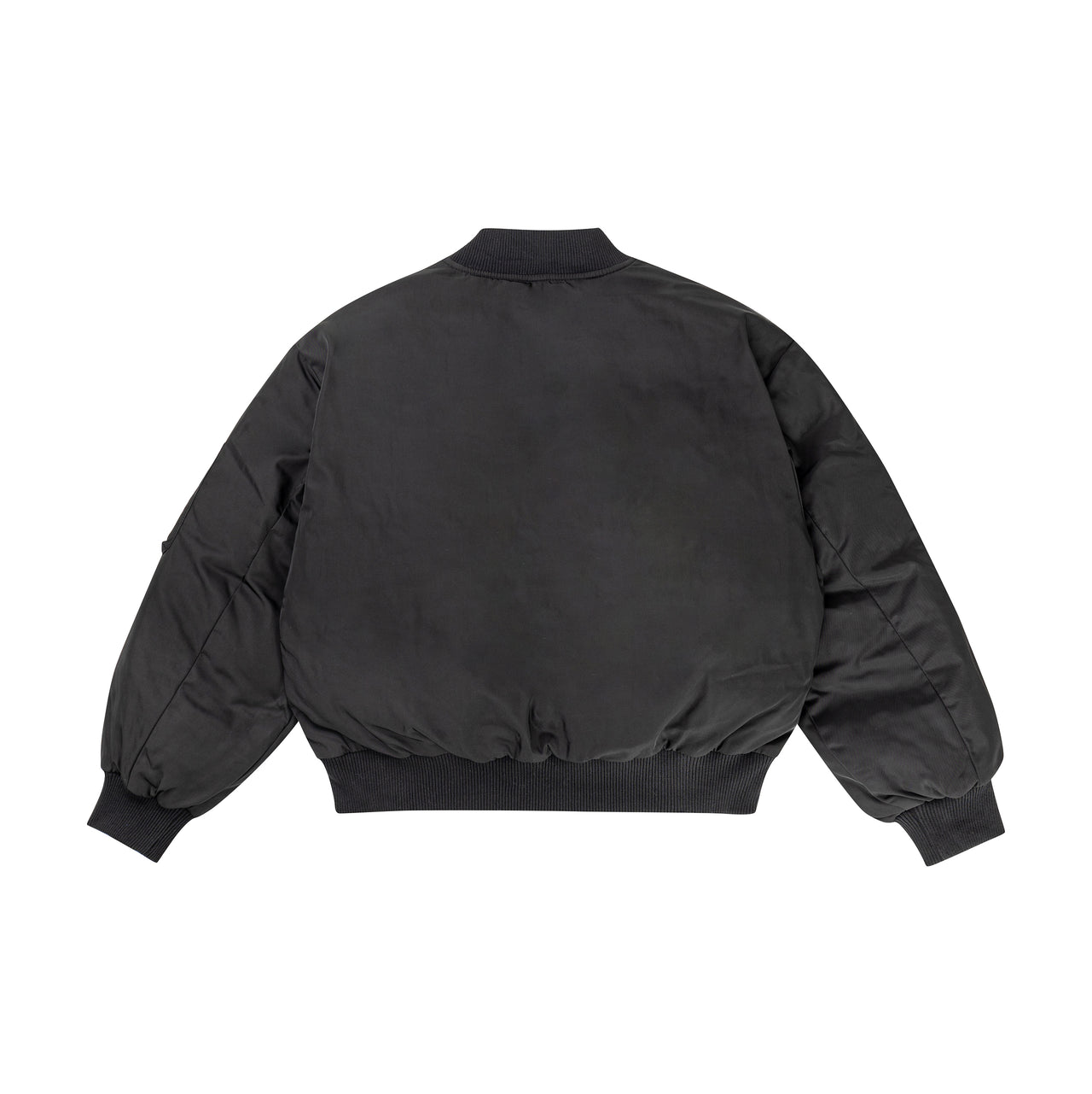 Curved Deconstructed Bomber Jacket