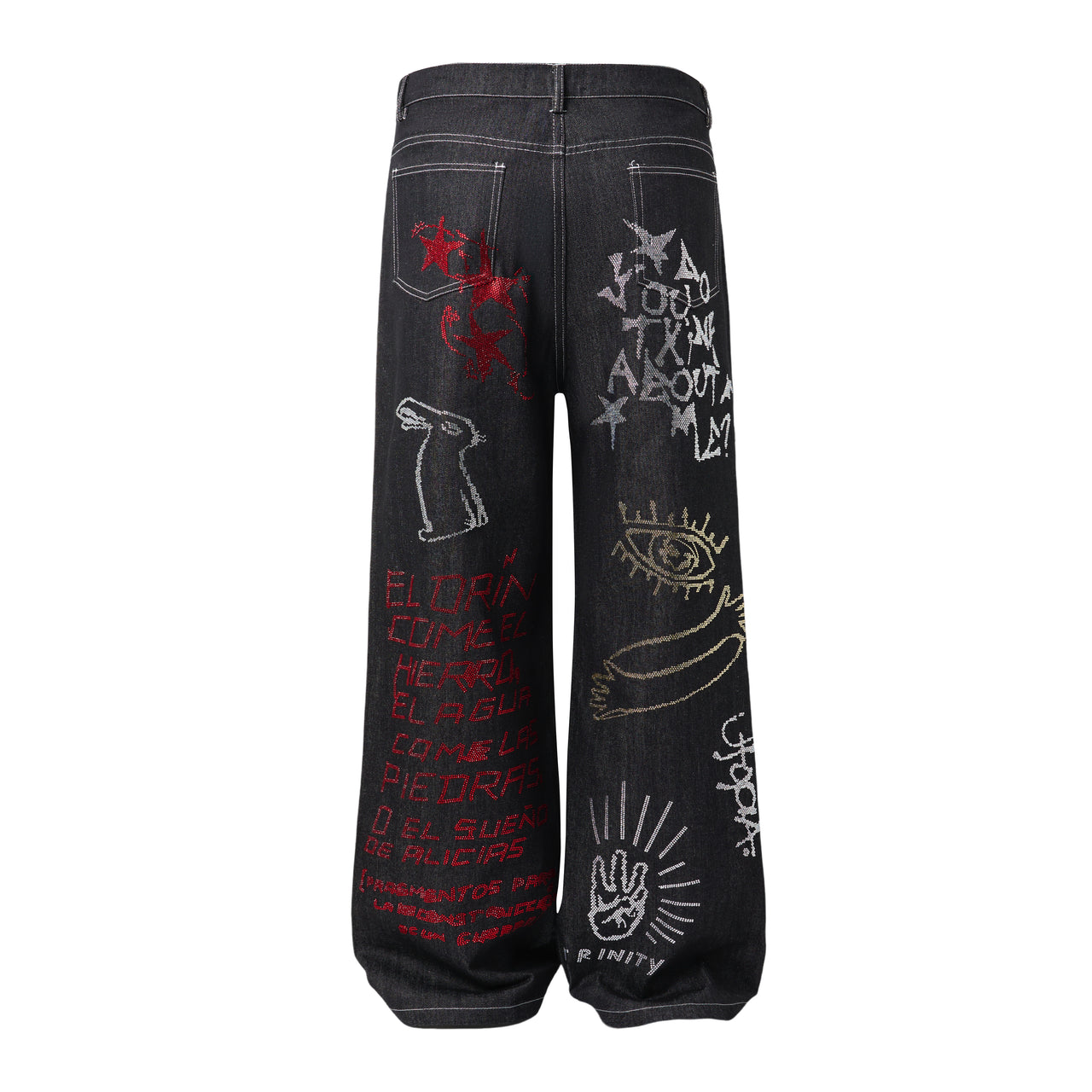 Omirad Graphic Denim Pants
