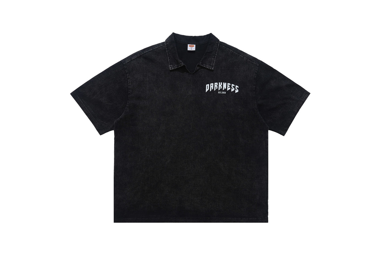Omirad “Darkness Spine” Graphic Shirt
