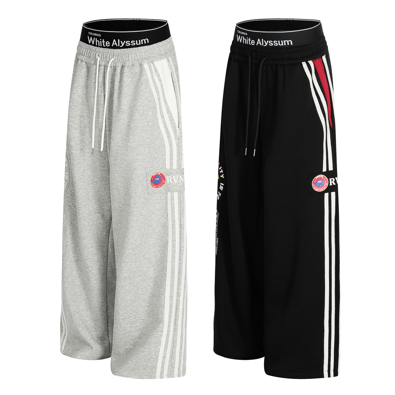 American High Street Double Waist Casual Pants