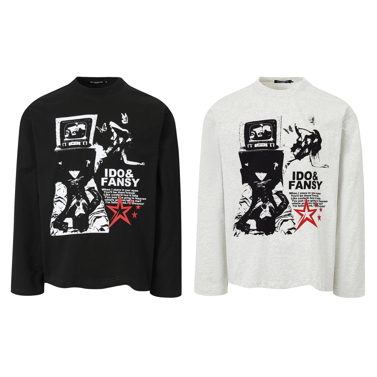 American Street Style Printed Sweatshirt