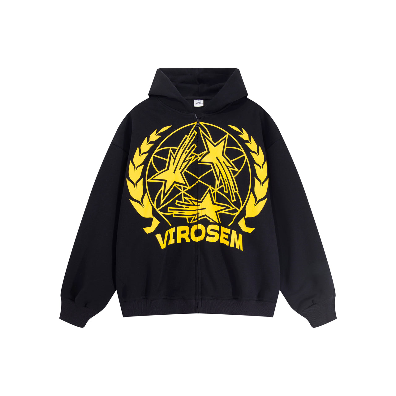 American Creative Star Letter Print Hoodie