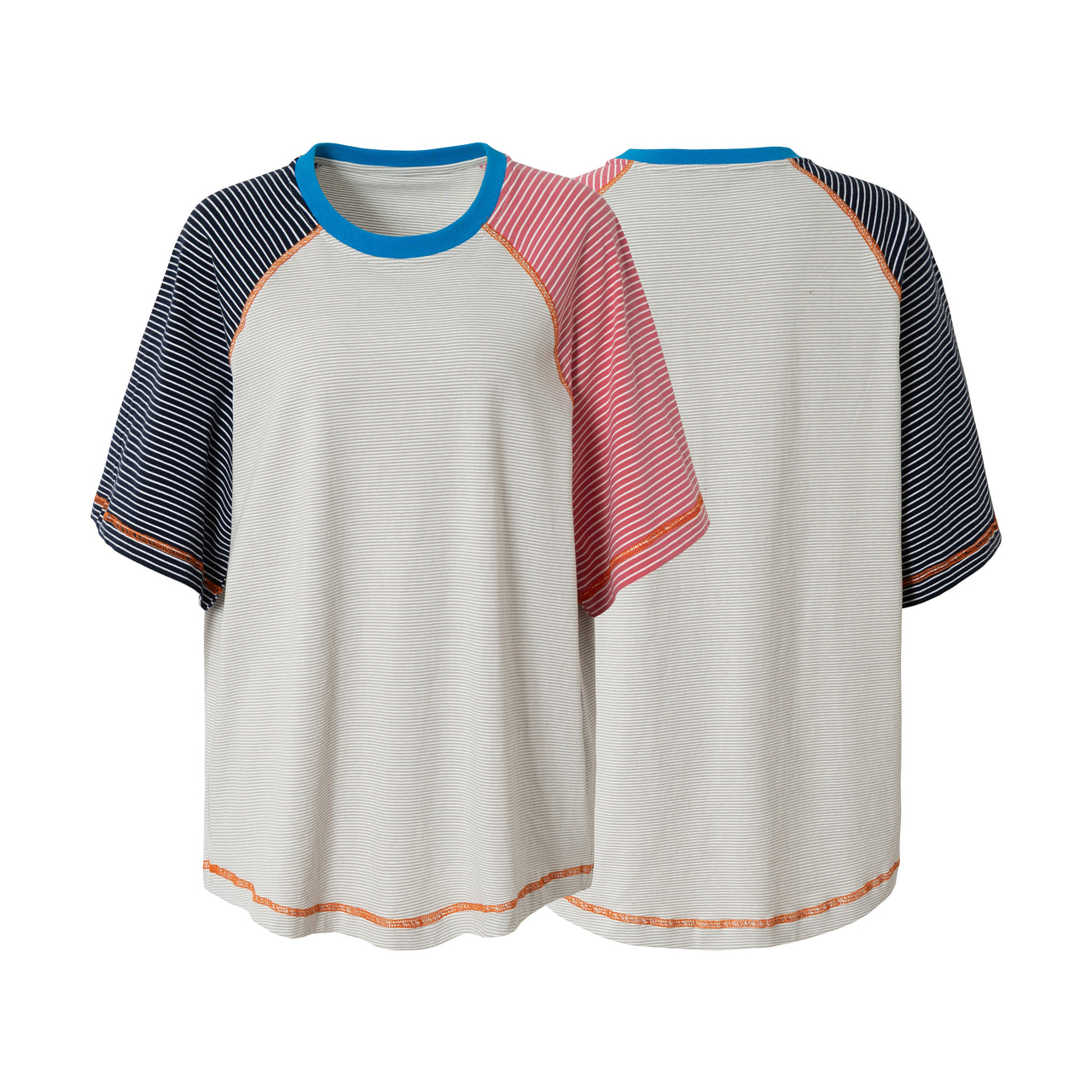 Omirad Contrast Stripe Raglan Tee