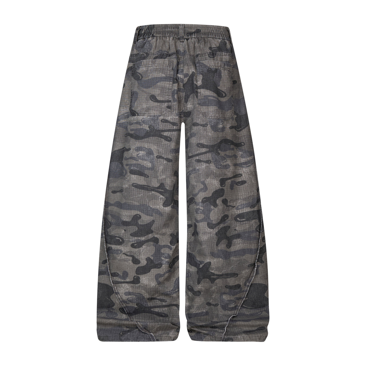 Omirad Dark Camo Wide-Leg Pants