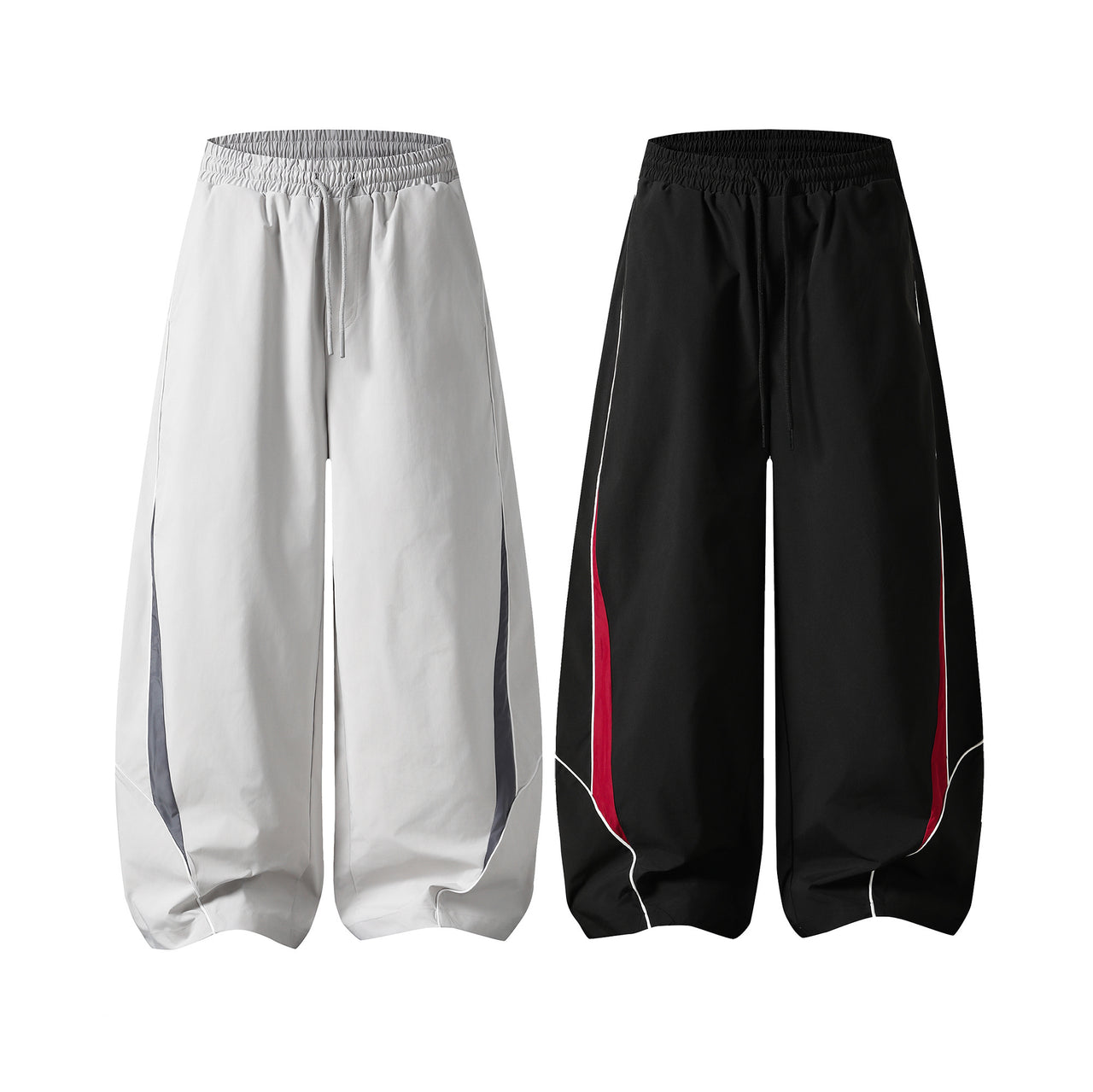 Omirad Contrast Panel Mesh Track Pants