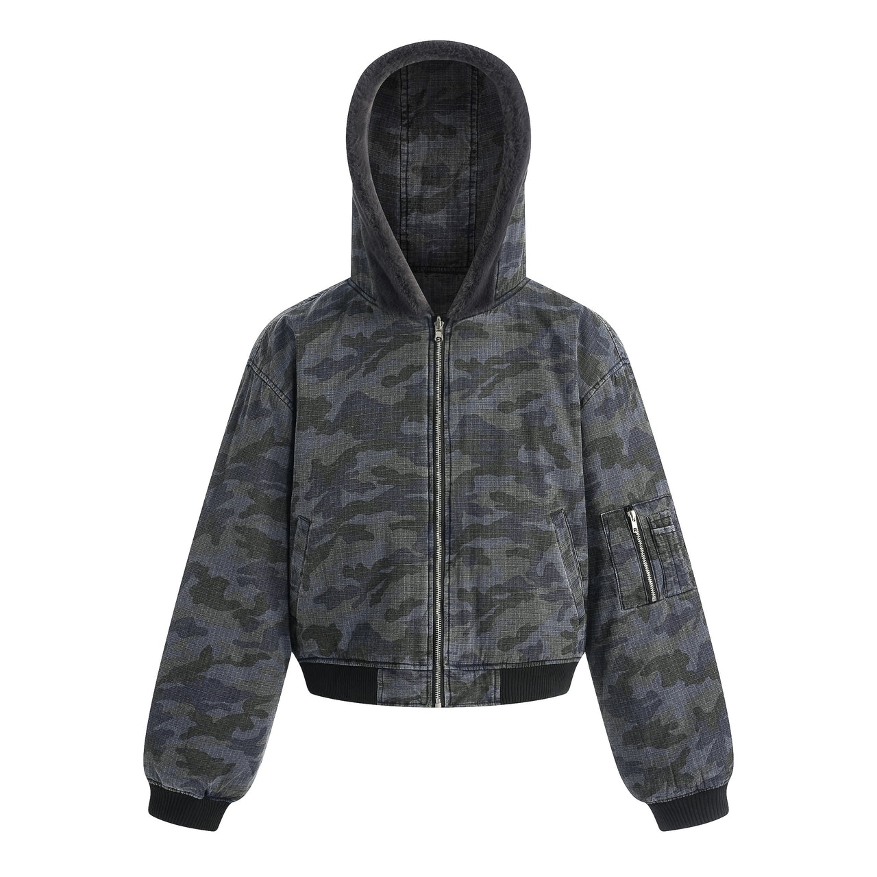 Omirad Reversible Camo Hooded Jacket