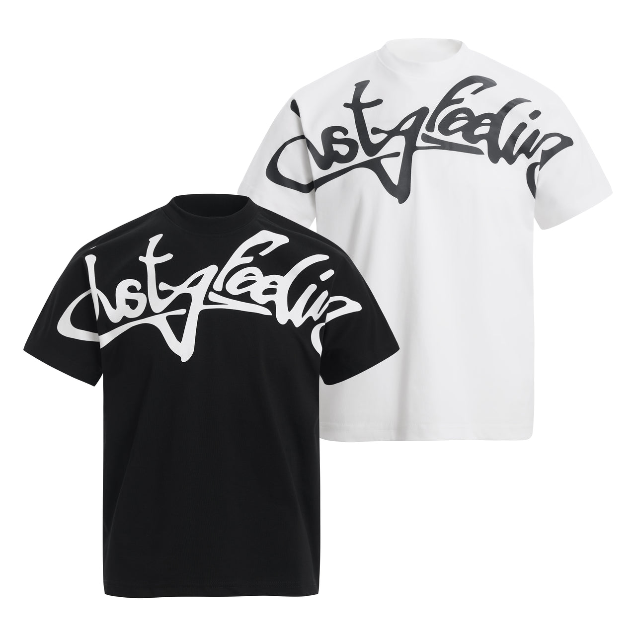 American Vintage Letter Print Tee