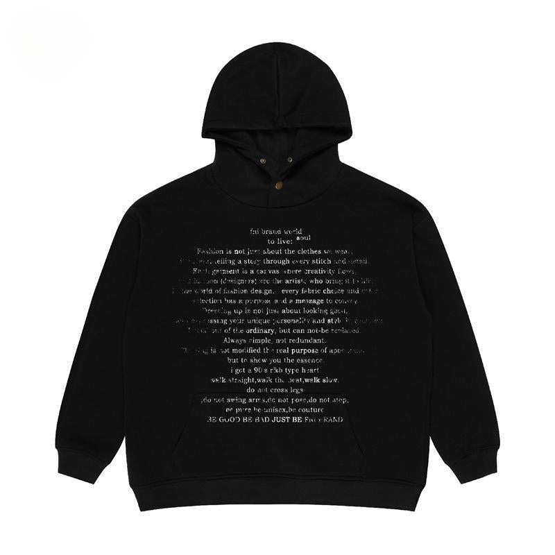 Heavyweight Cotton Fleece-Lined Hoodie