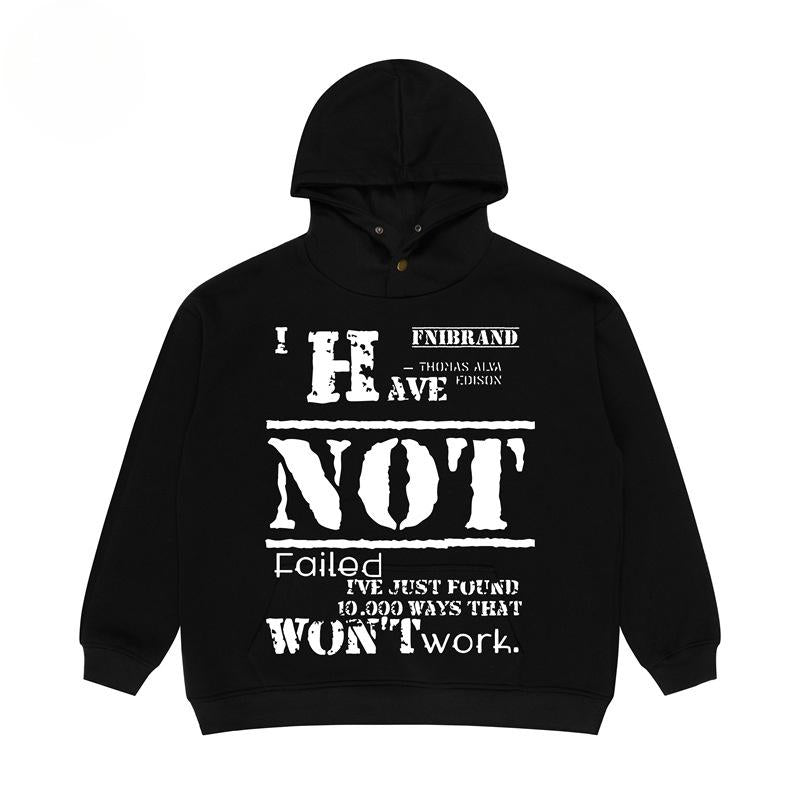 Heavyweight Cotton Fleece-Lined Hoodie