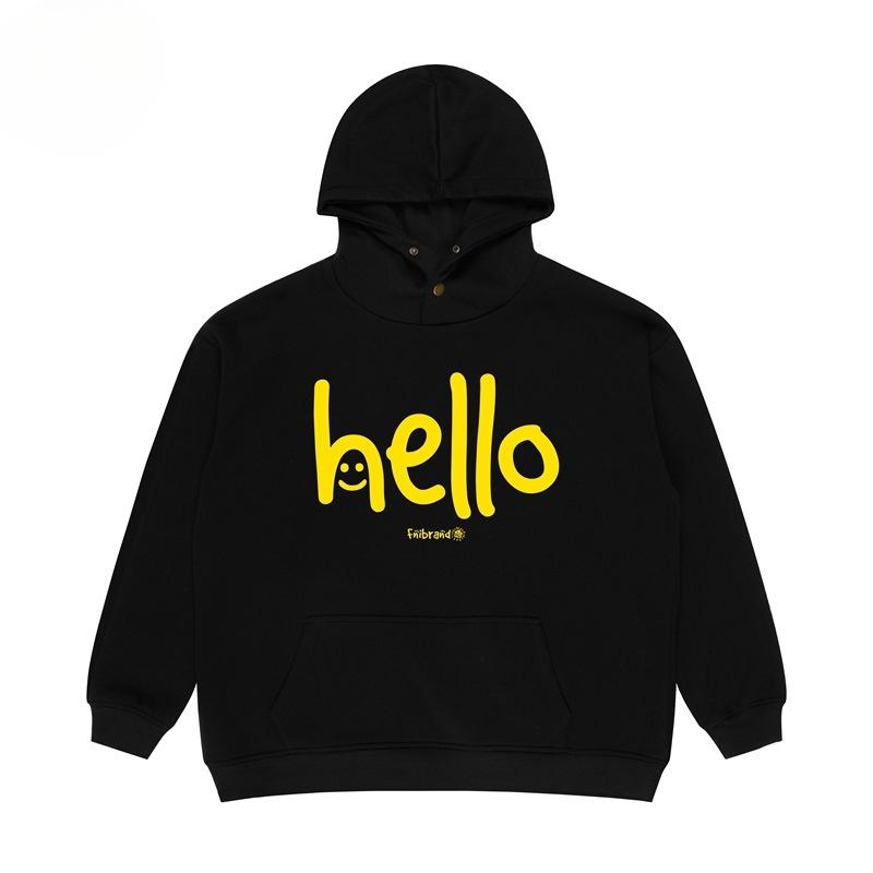 Heavyweight Cotton Fleece-Lined Hoodie