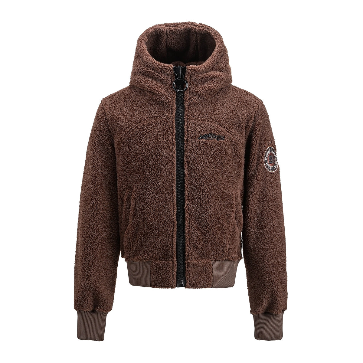 Omirad Sherpa Fleece Zip-Up Jacket