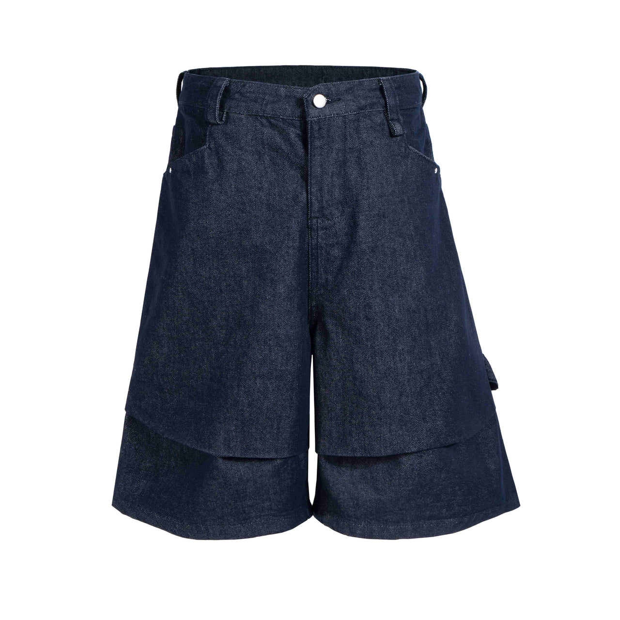 Omirad “Layered Utility Denim Shorts