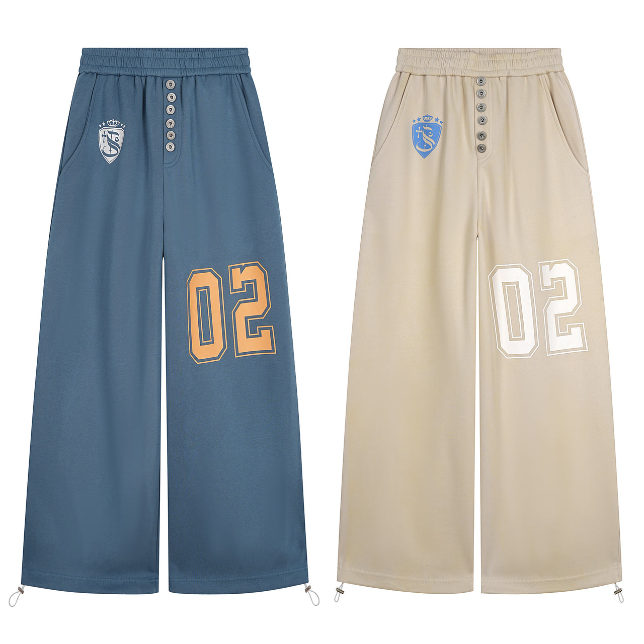 Omirad Varsity Number Wide-Leg Pants