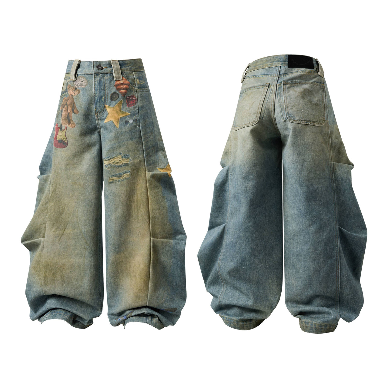 Omirad “Playground Charm Balloon Jeans”