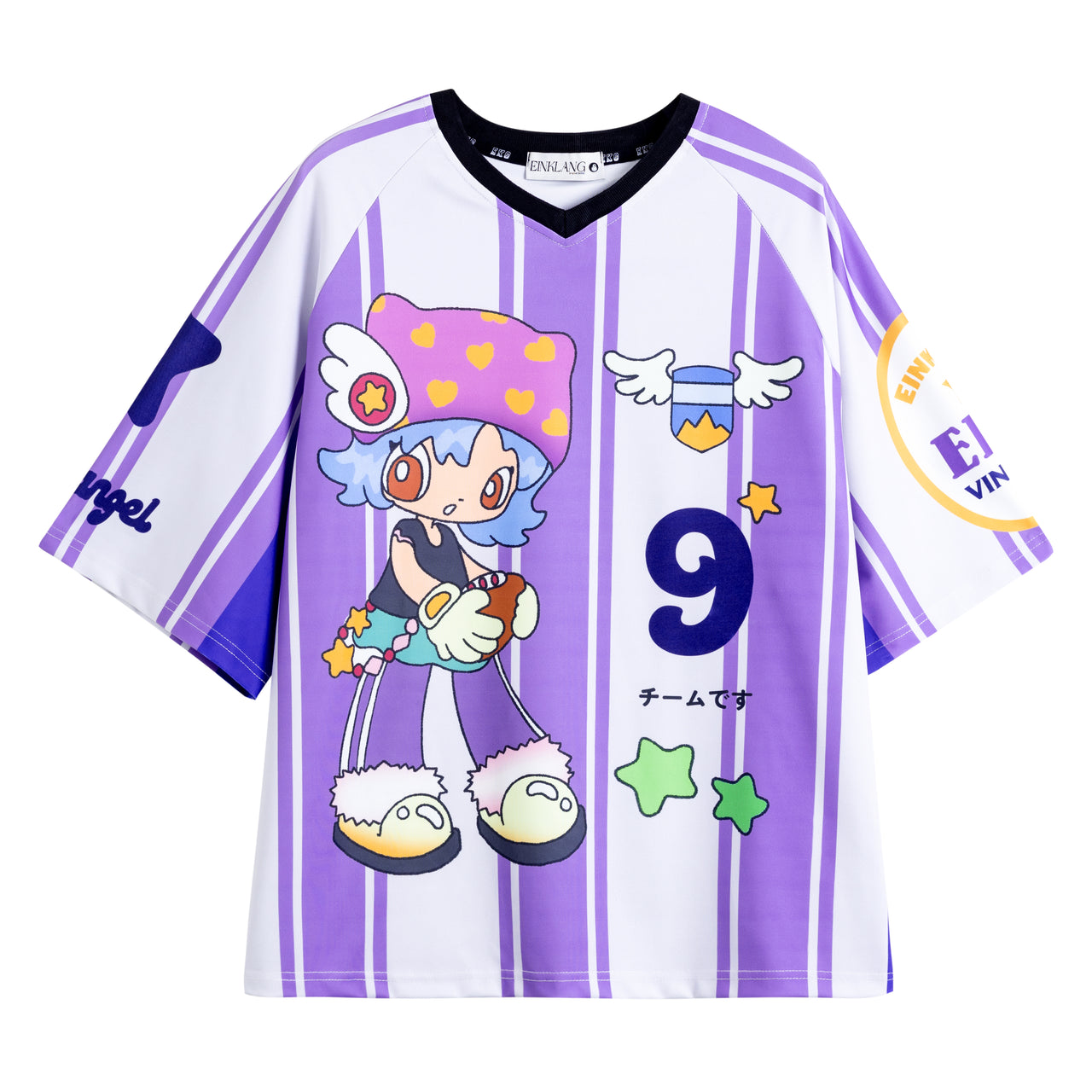 American Streetwear Cute Cartoon Print Tee