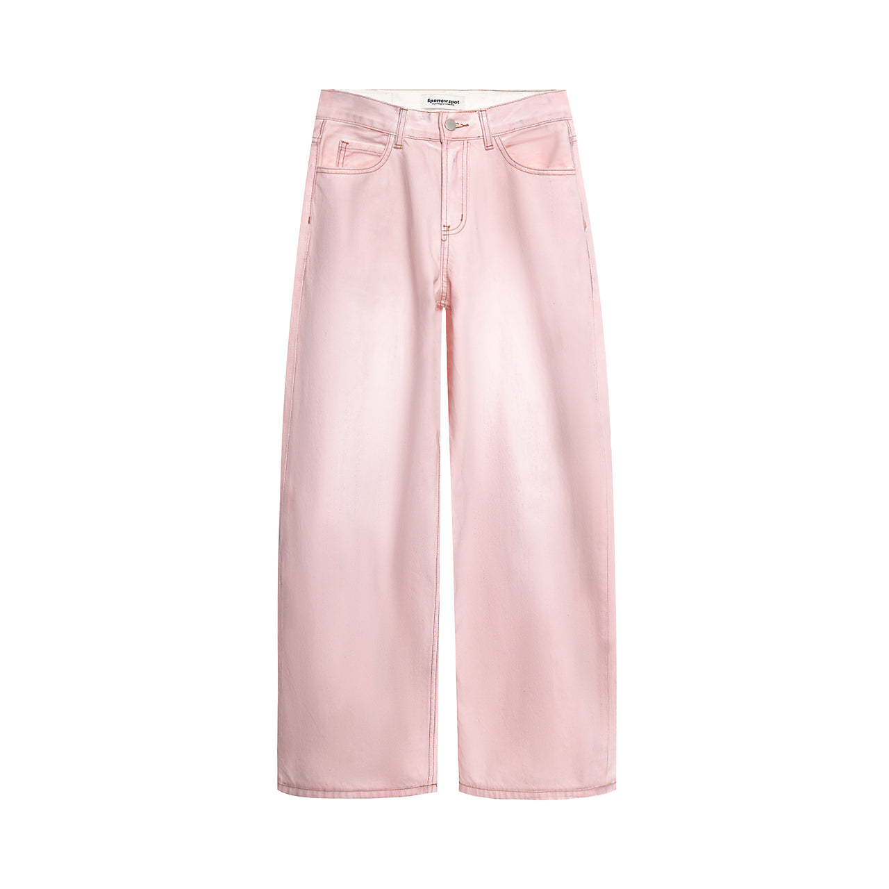 American Streetwear Embroidered Denim Jeans