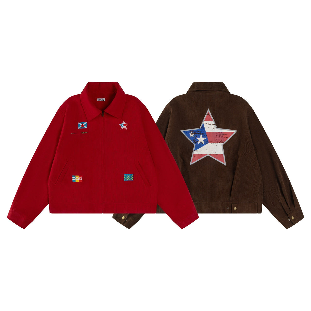 Vintage American Embroidered & Printed Jacket
