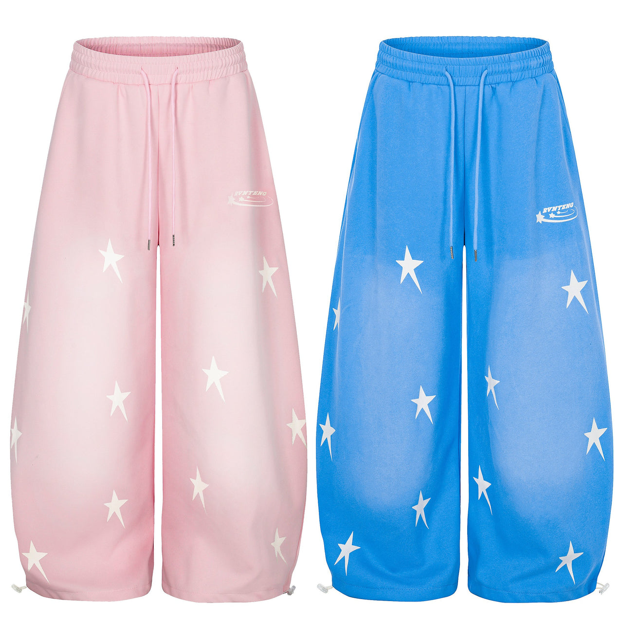 Omirad Star Fade Wide-Leg Sweatpants