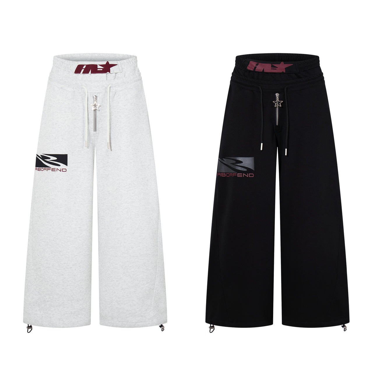 Omirad Star Zip Wide-Leg Performance Pants