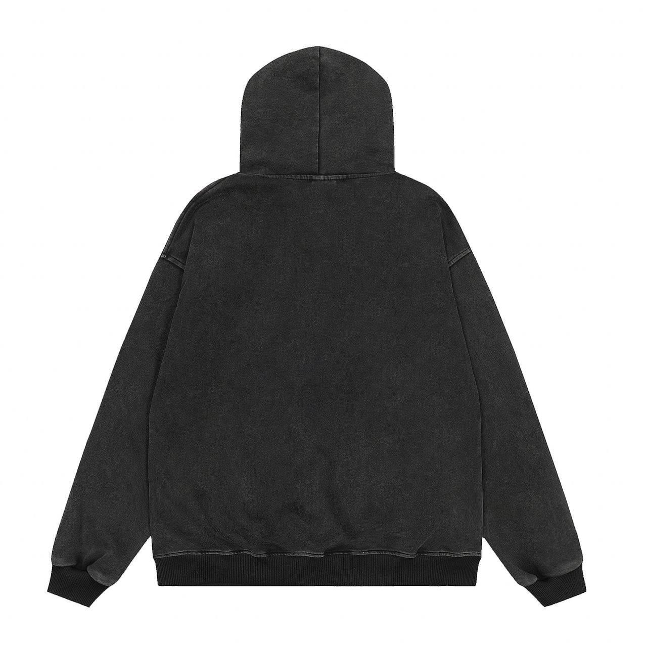 Vintage American Fur-Collar Hoodie