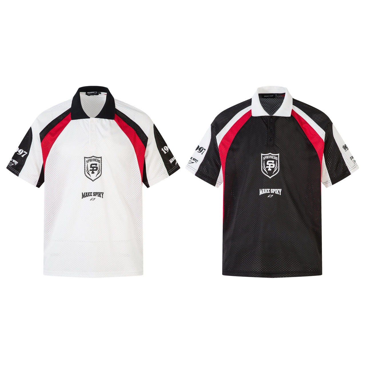 American Vintage Mesh Polo Tee