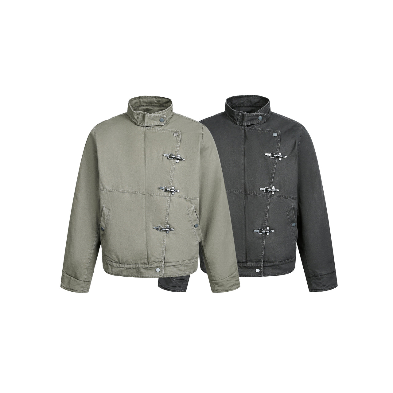 Omirad Metal Clasp Utility Jacket