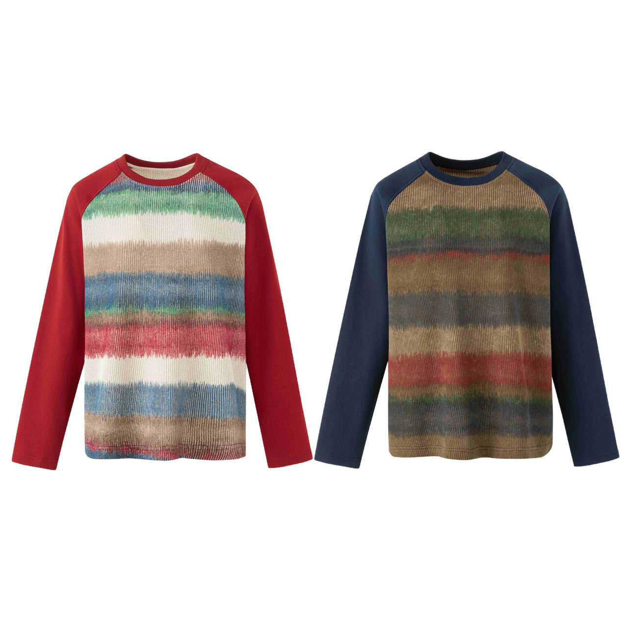 Omirad Vintage Stripe Long Sleeve T-Shirt