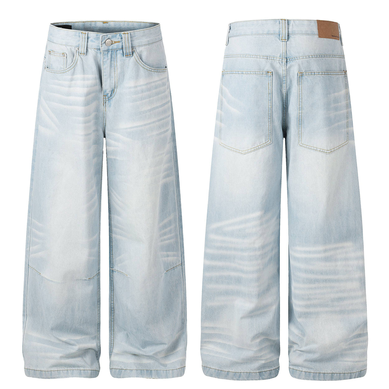 Omirad “Ice Wash Wide Denim”